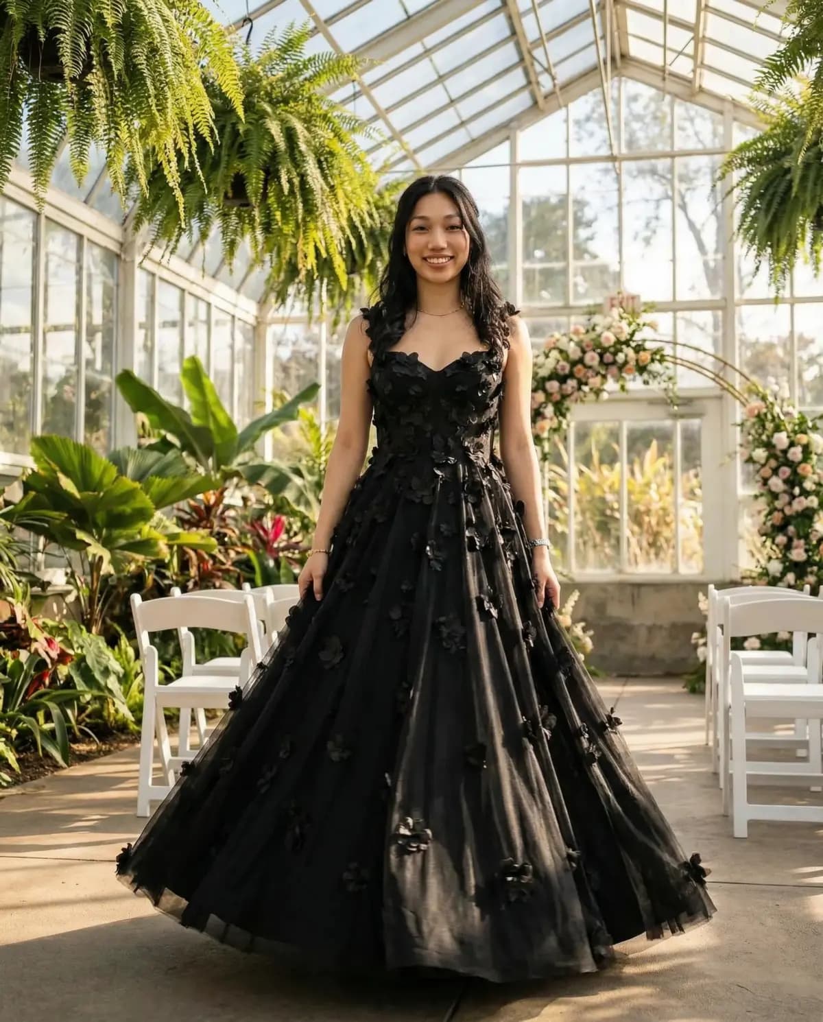 Black Wedding Guest Dresses