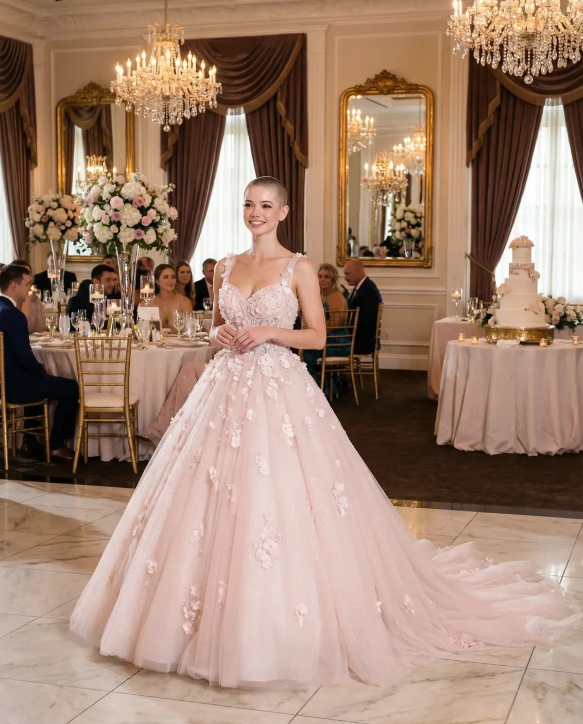 Pink Wedding Dresses: Breaking Tradition
