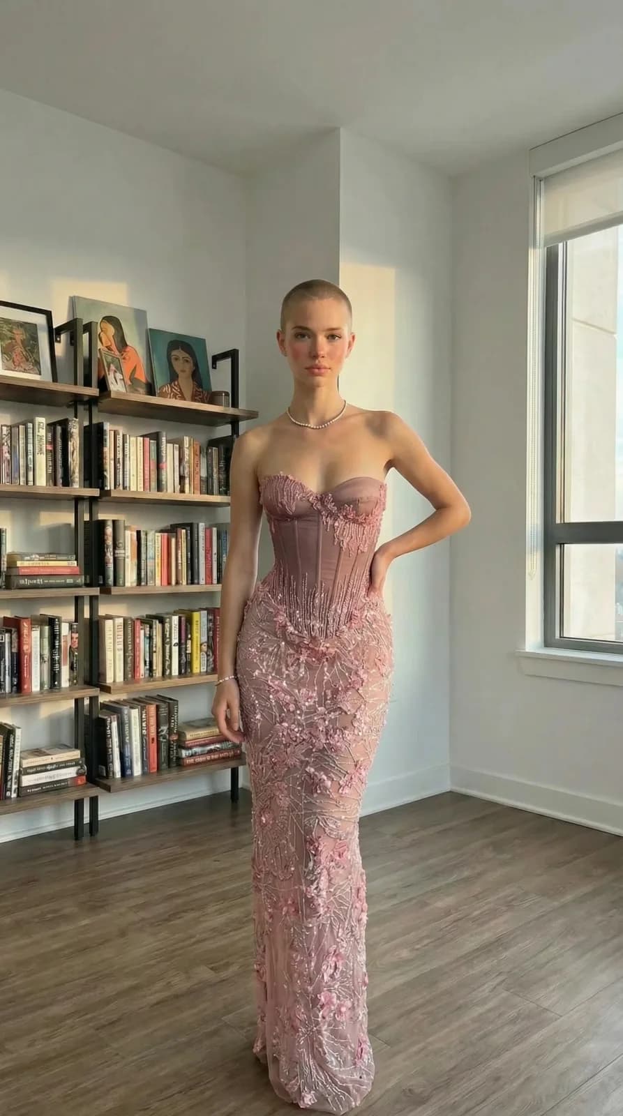 African Wedding Dresses dress 48 — try-on