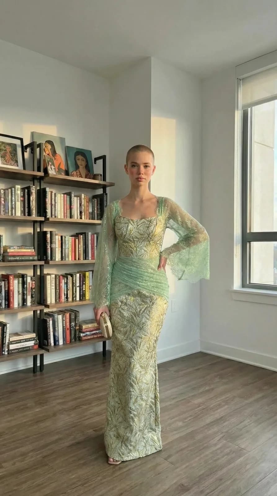 African Wedding Dresses dress 48 — try-on