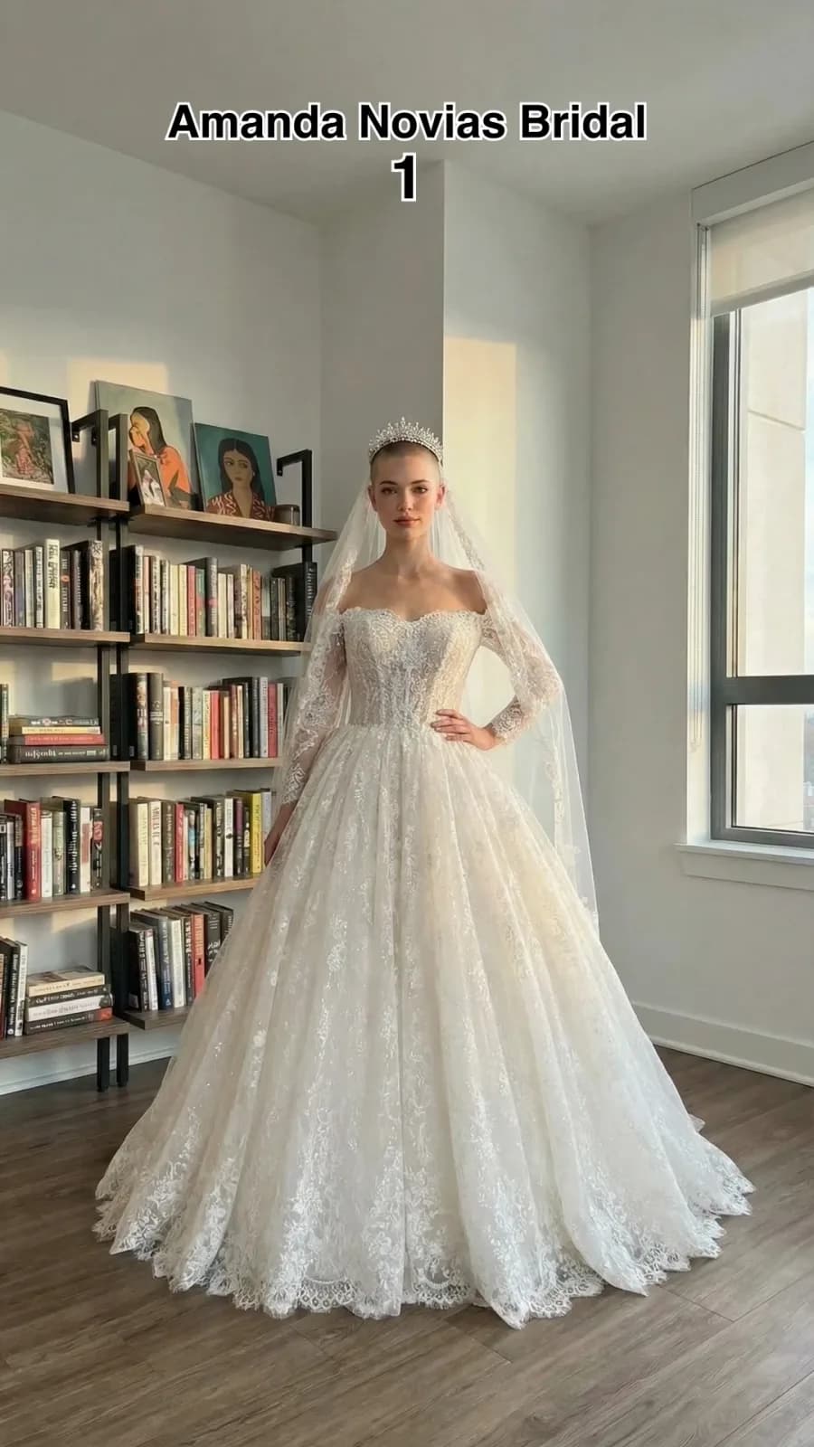 Amanda Novias dress 36 — try-on