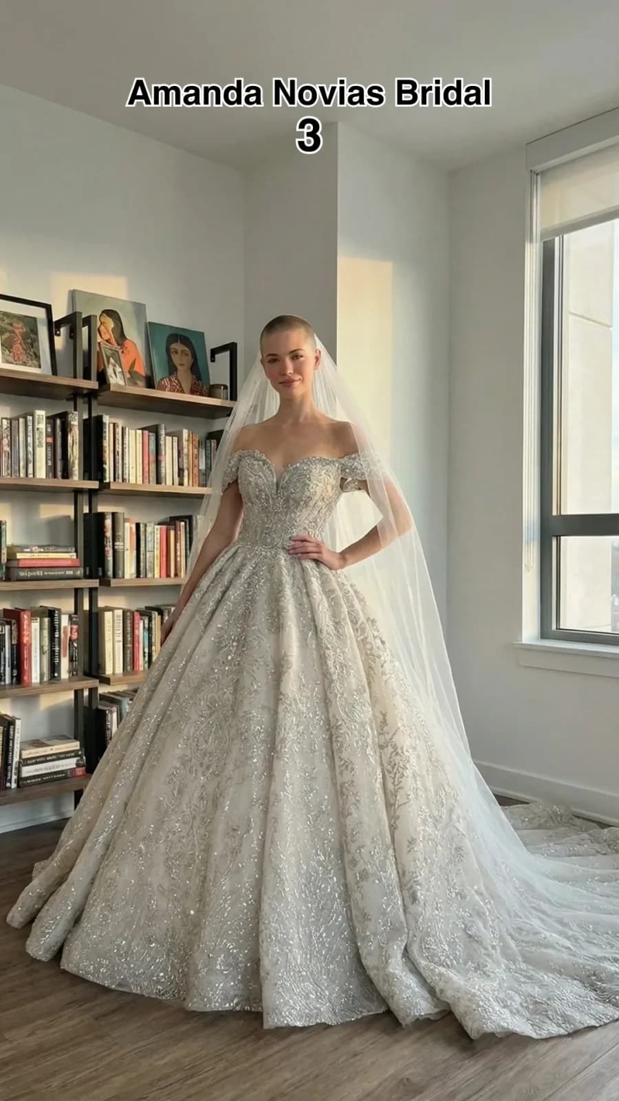 Amanda Novias dress 36 — try-on