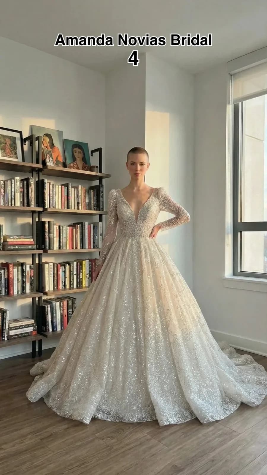 Amanda Novias dress 36 — try-on