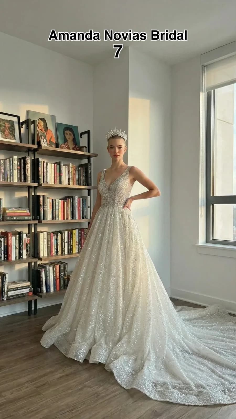 Amanda Novias dress 36 — try-on