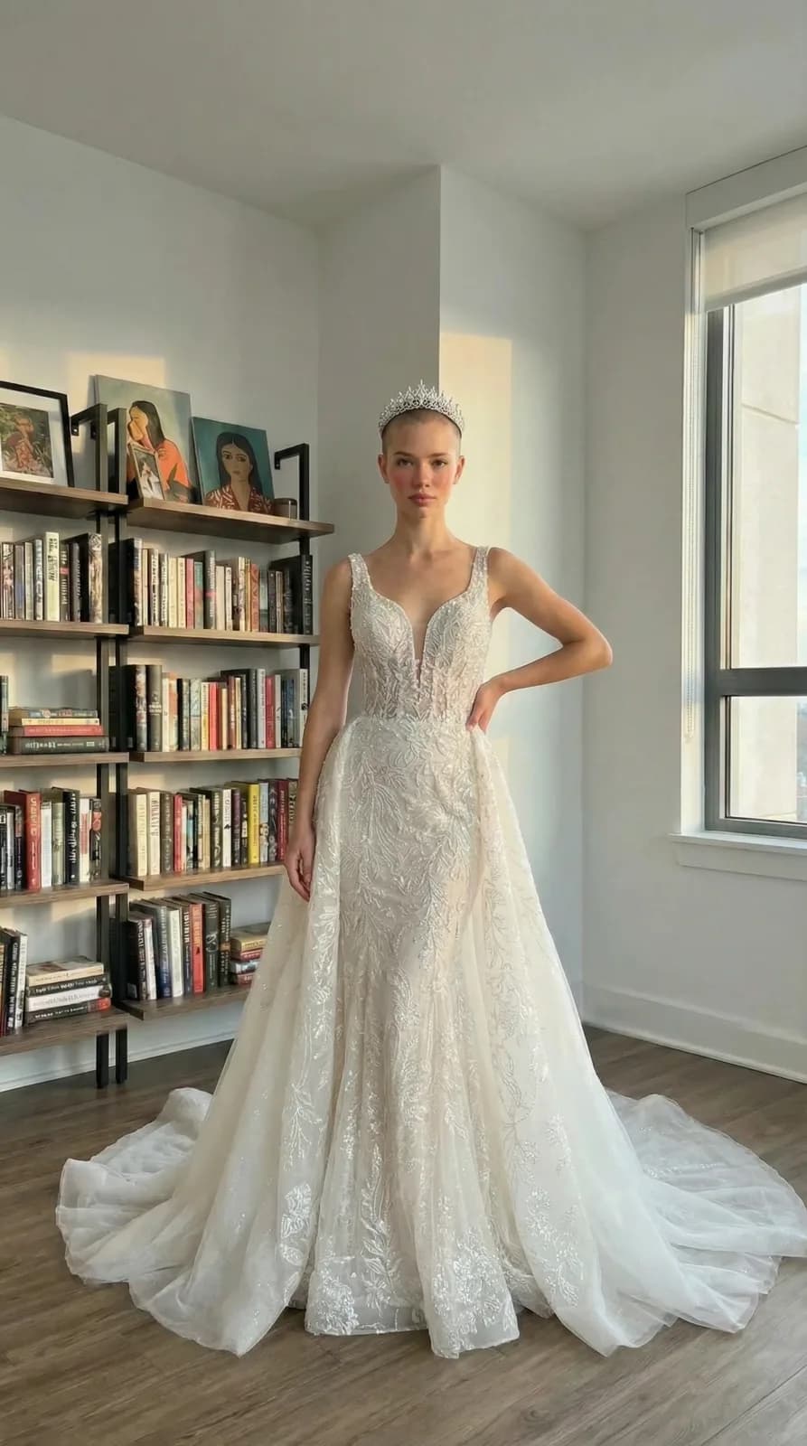 Amanda Novias dress 49 — try-on