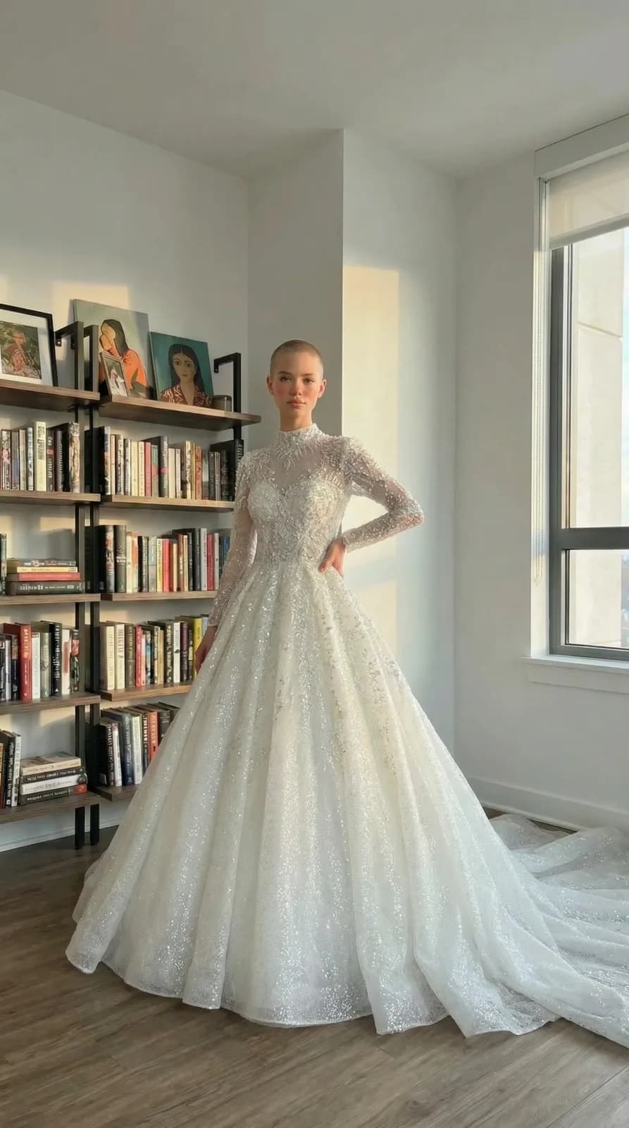 Amanda Novias dress 49 — try-on