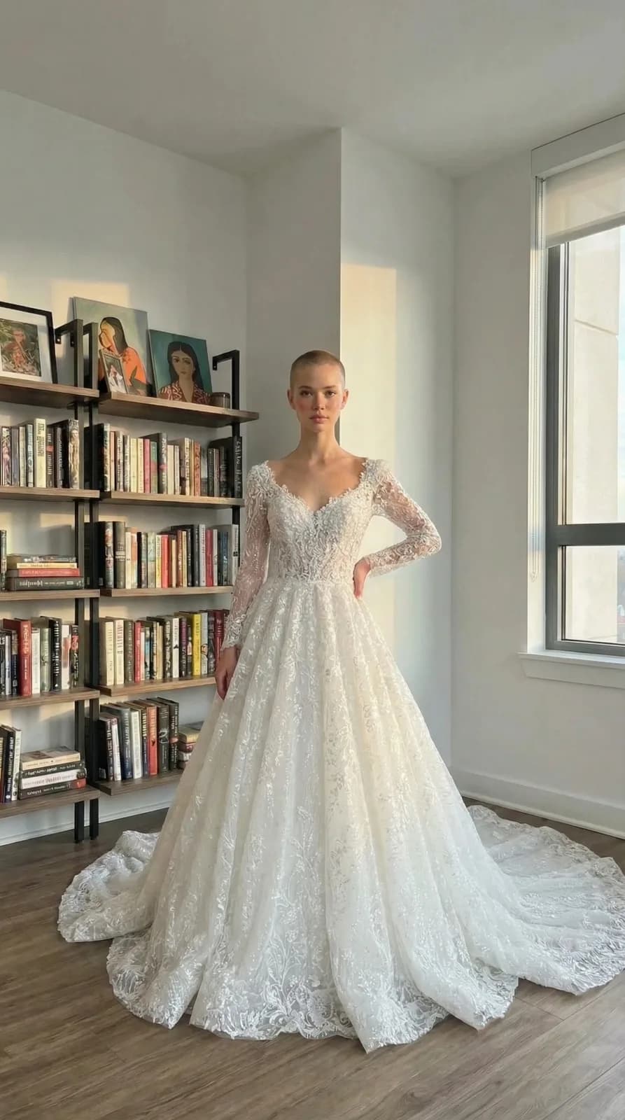 Amanda Novias dress 49 — try-on