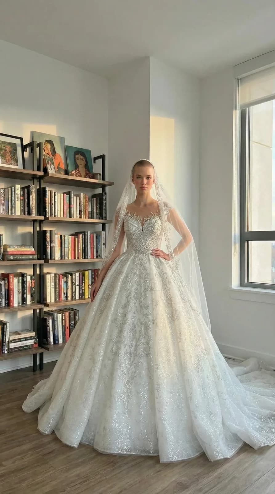 Amanda Novias dress 49 — try-on