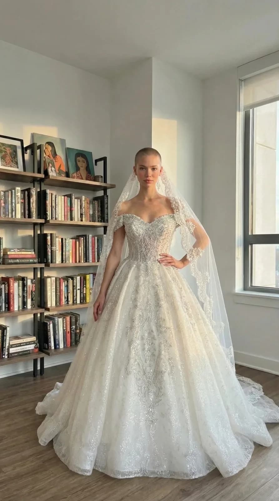 Amanda Novias dress 49 — try-on