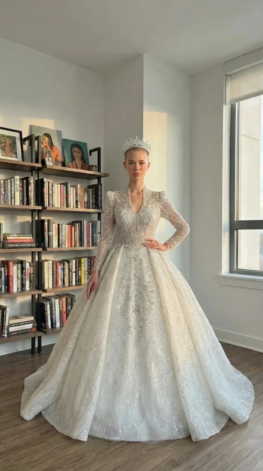 Amanda Novias dress 49 — try-on