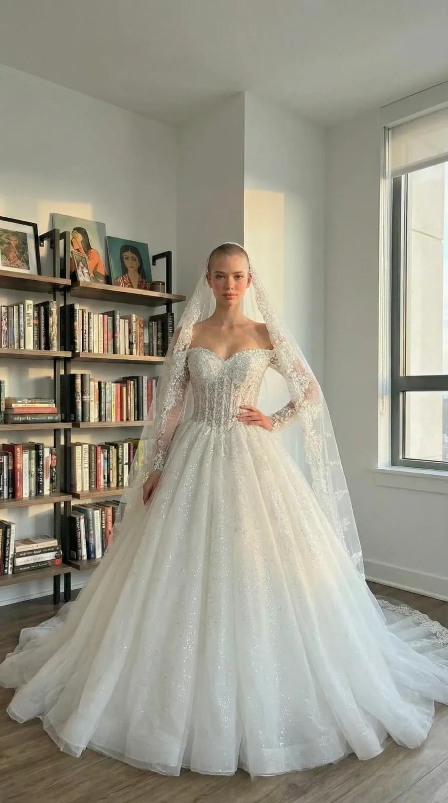 Amanda Novias dress 49 — try-on