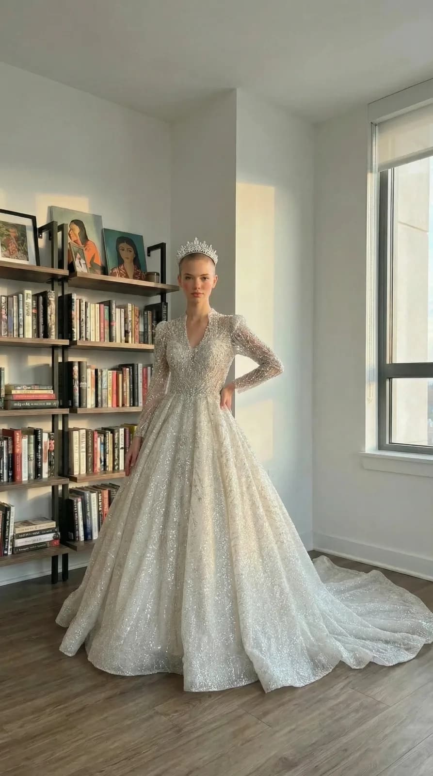 Amanda Novias dress 49 — try-on