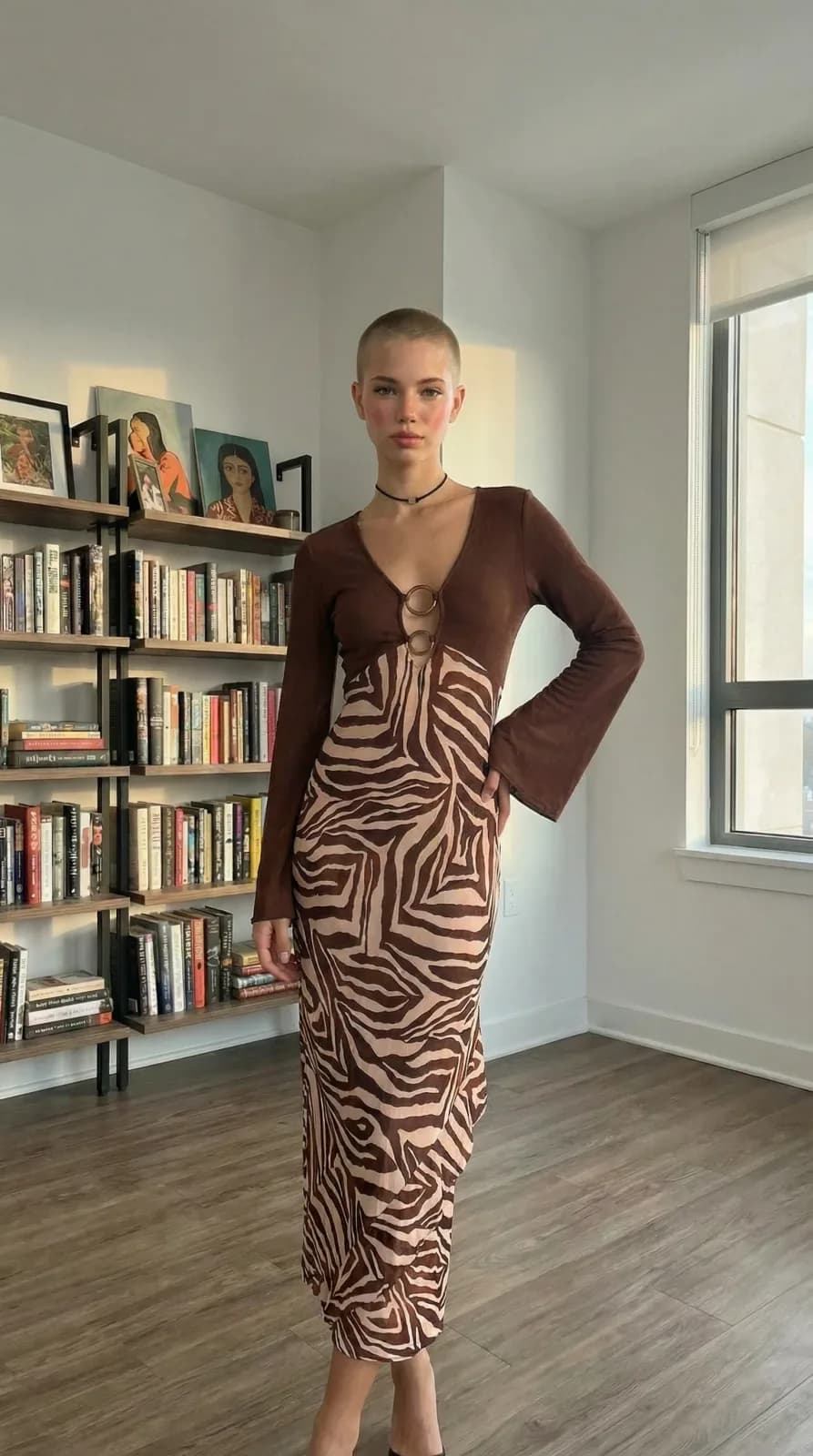 ASOS dress 03 — try-on