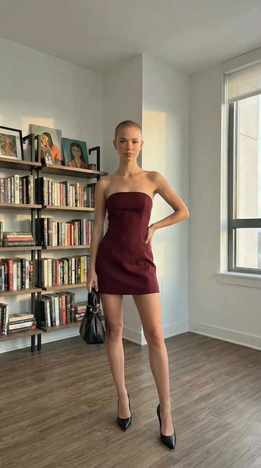 ASOS dress 51 — try-on