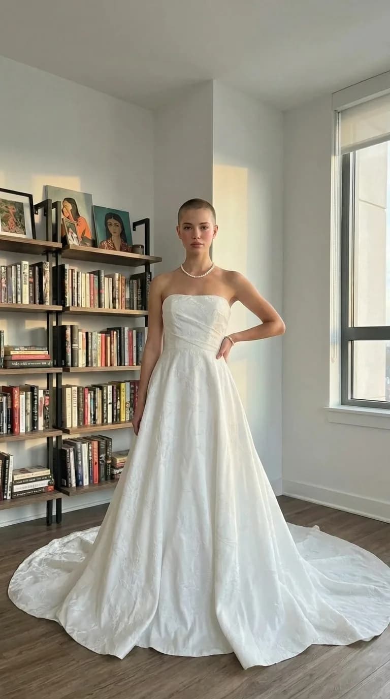 Azazie Bridal dress 11 — try-on