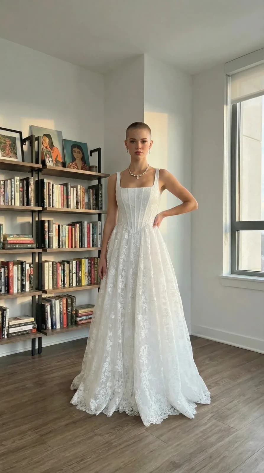 Azazie Bridal dress 19 — try-on