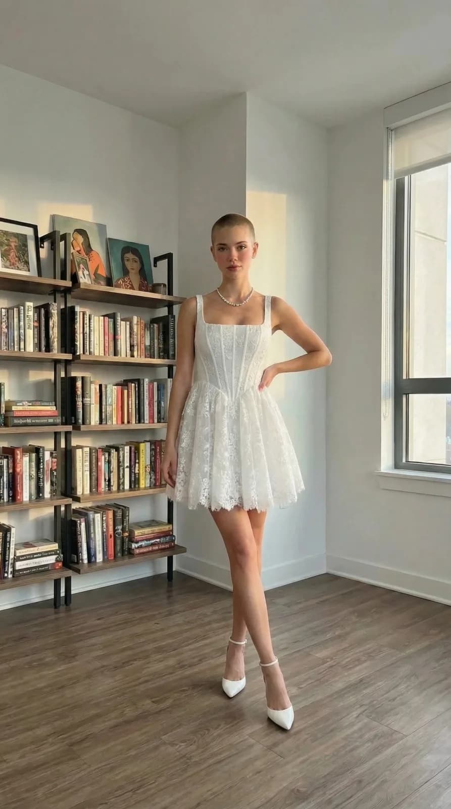 Azazie Bridal dress 19 — try-on