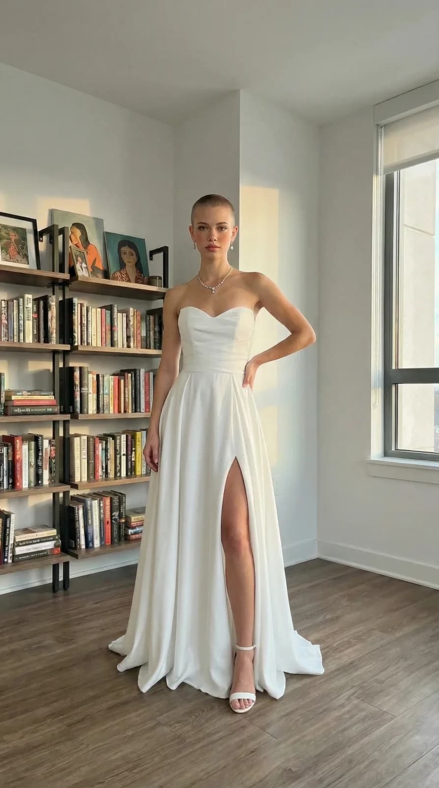 Azazie Bridal dress 20 — try-on