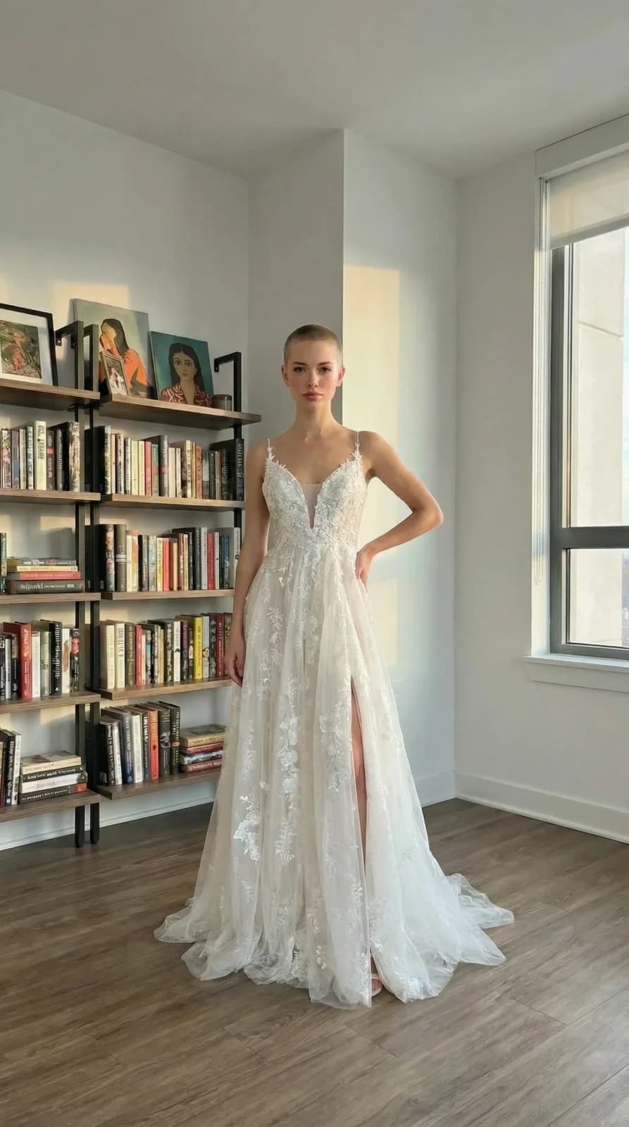 Azazie Bridal dress 20 — try-on