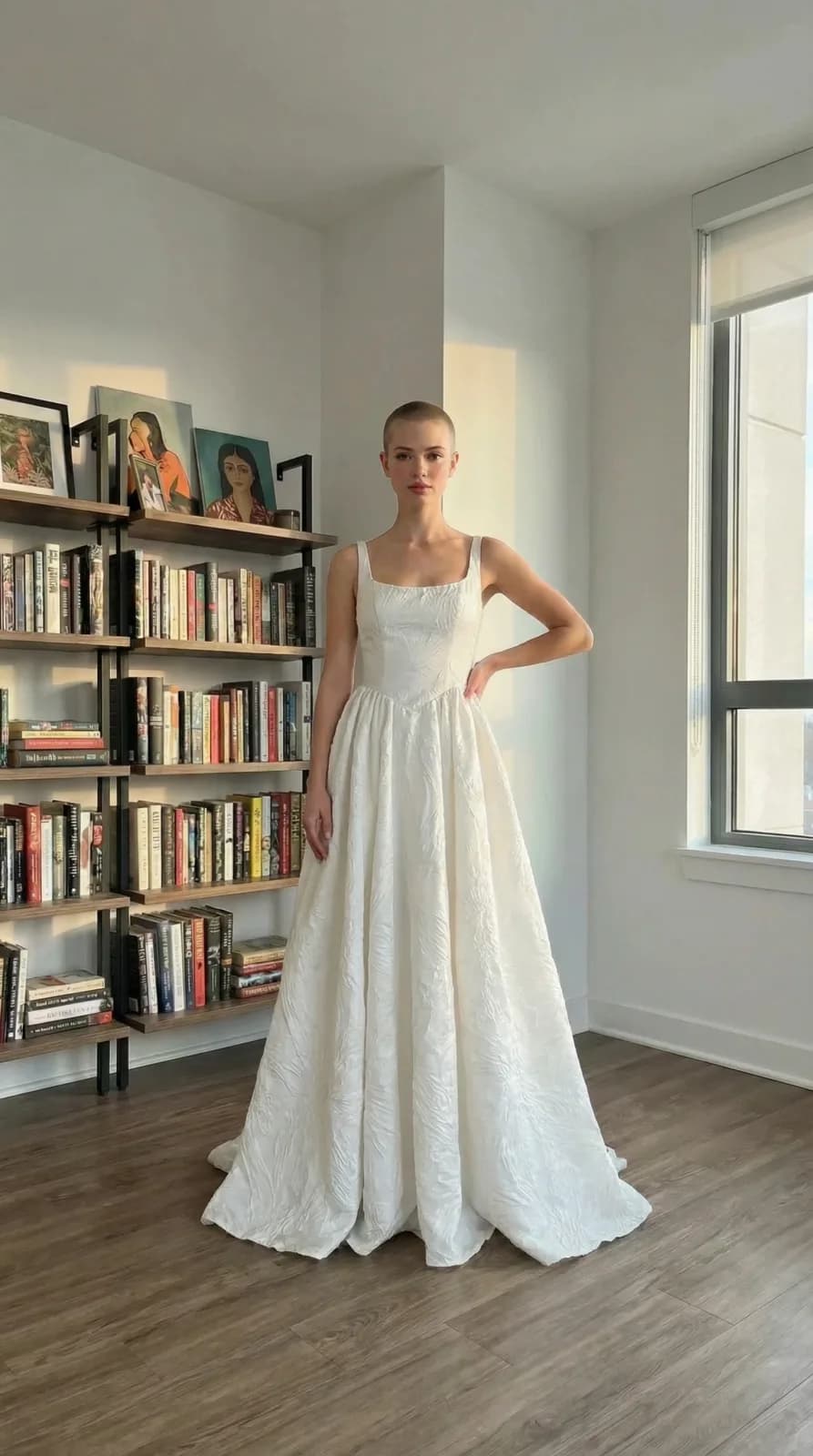 Azazie Bridal dress 20 — try-on
