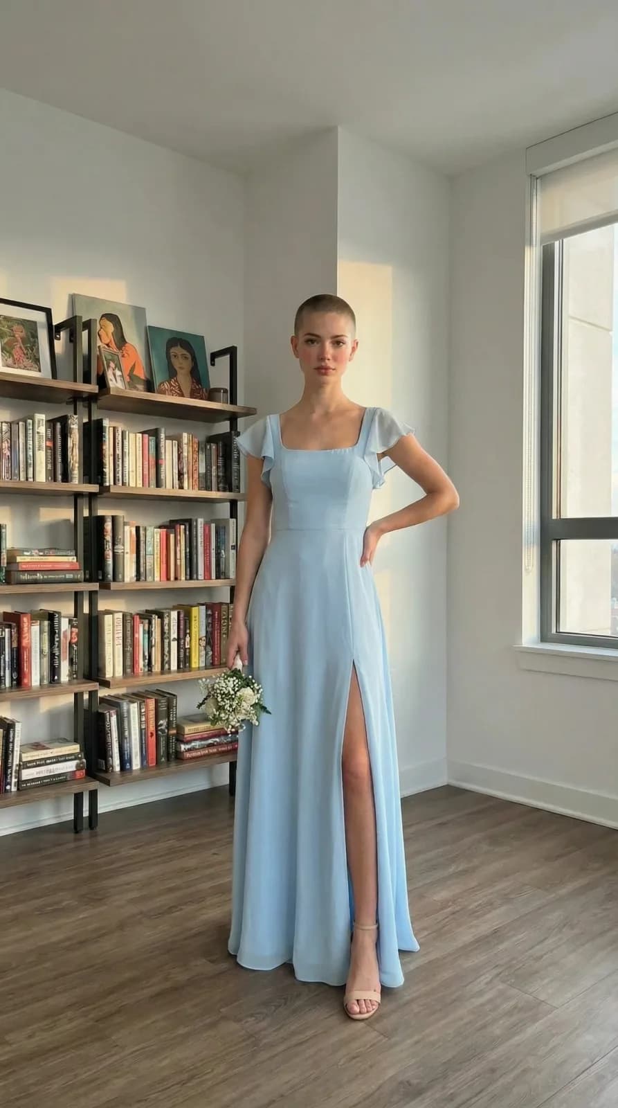 Azazie Bridesmaids dress 17 — try-on