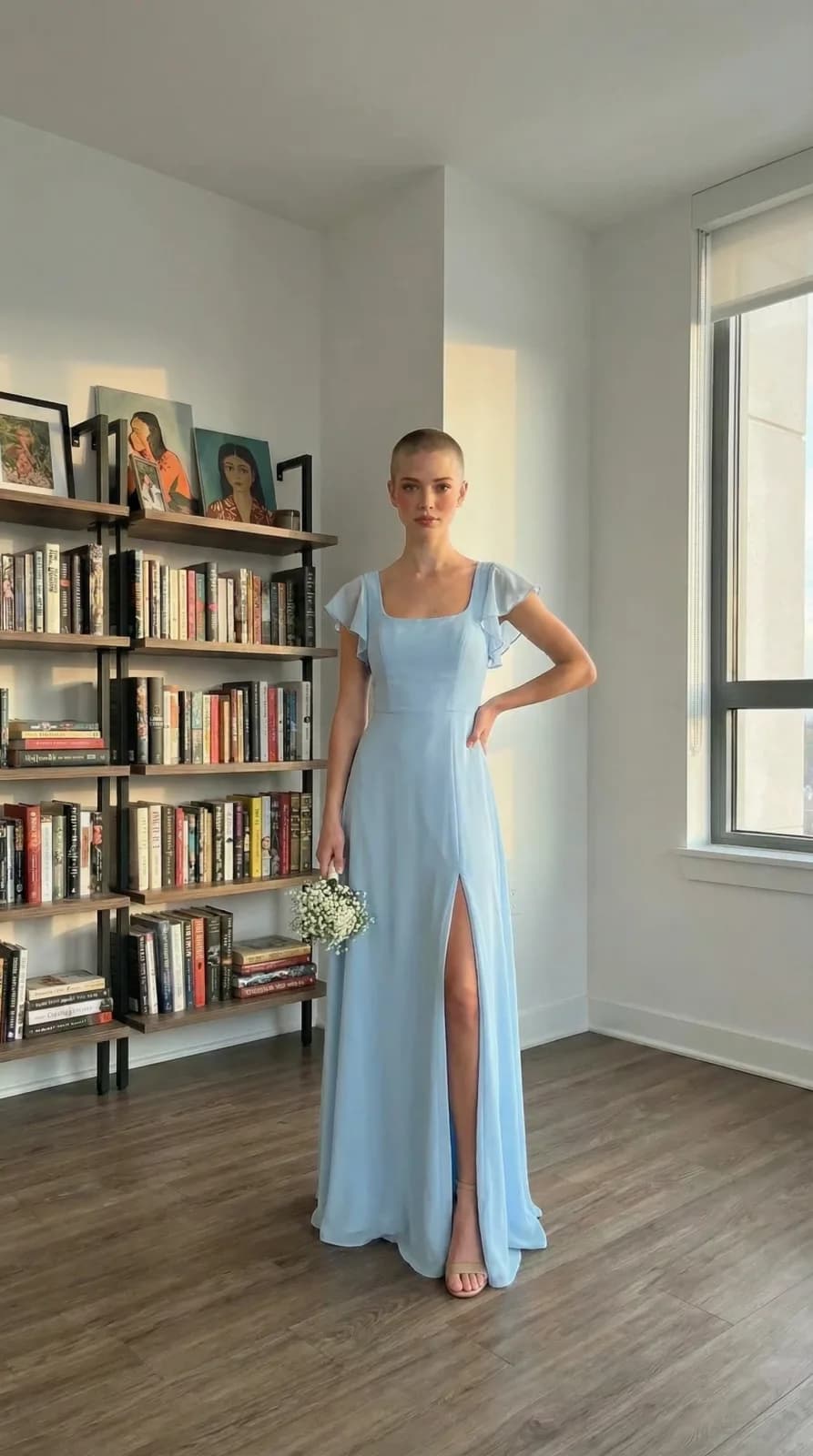 Azazie Bridesmaids dress 17 — try-on