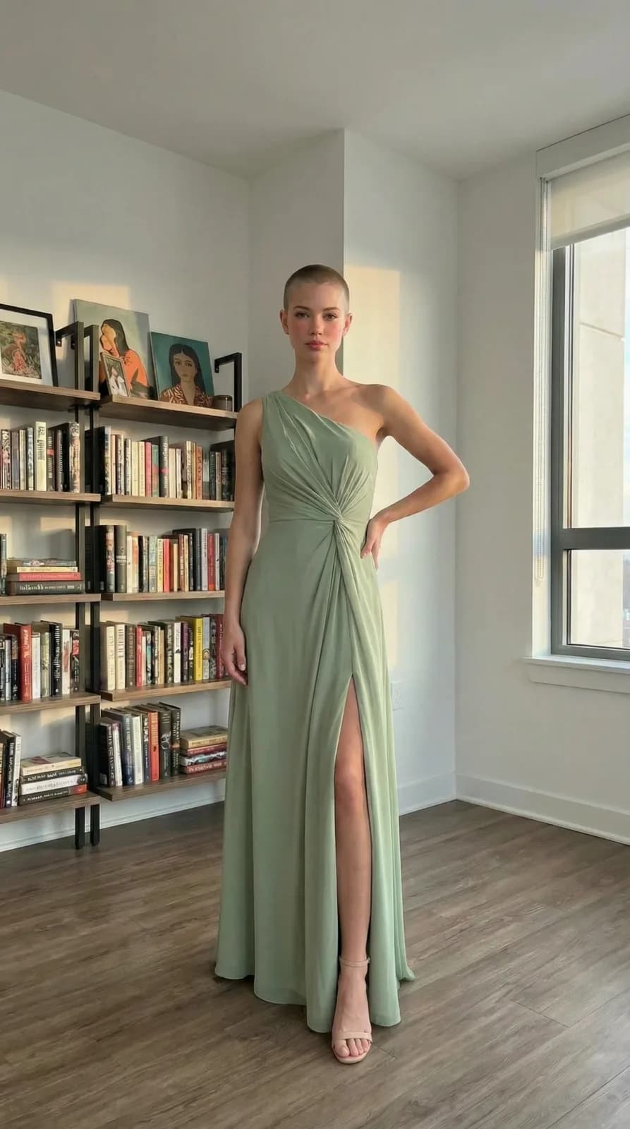 Azazie Bridesmaids dress 17 — try-on