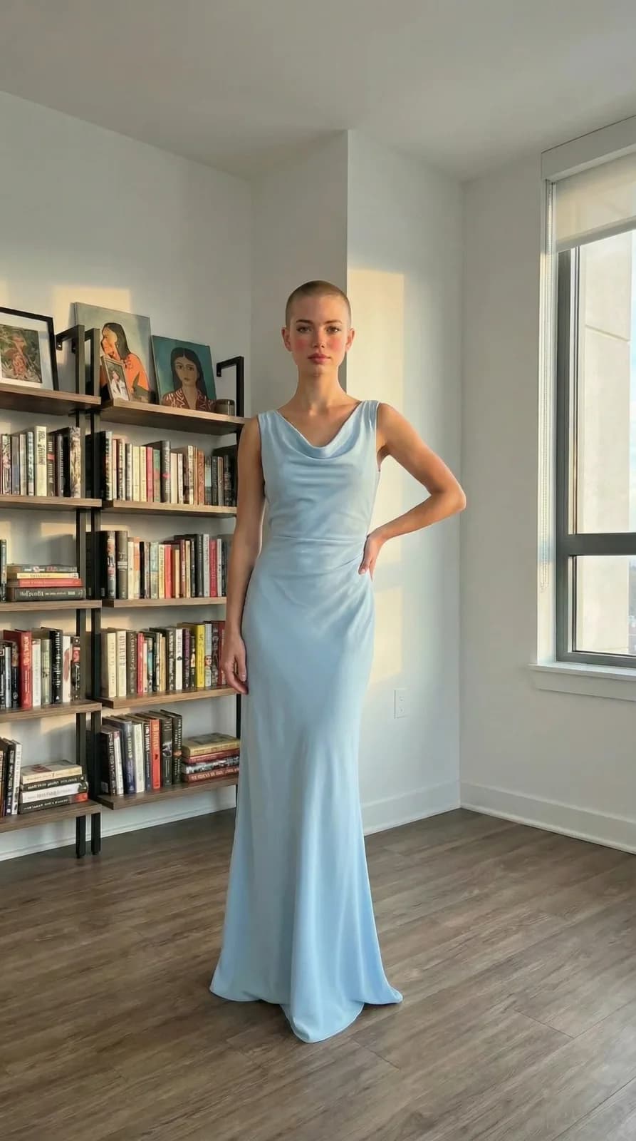 Azazie Bridesmaids dress 17 — try-on