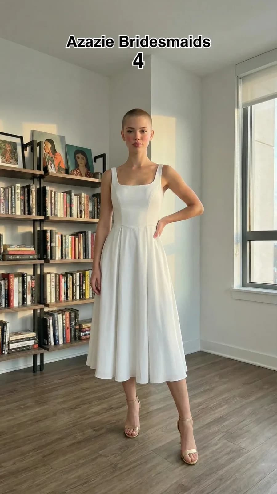 Azazie Bridesmaids dress 40 — try-on