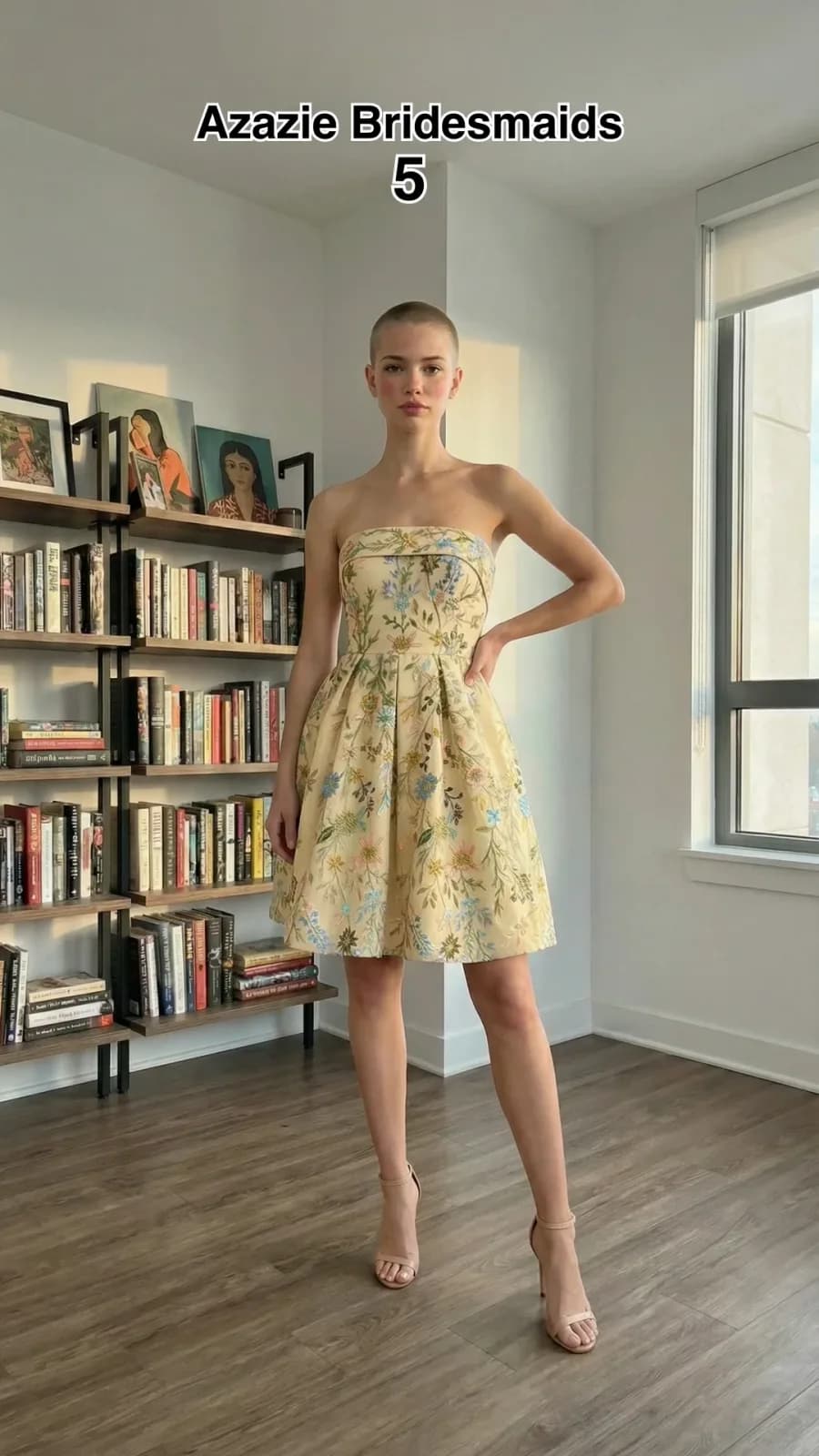 Azazie Bridesmaids dress 40 — try-on