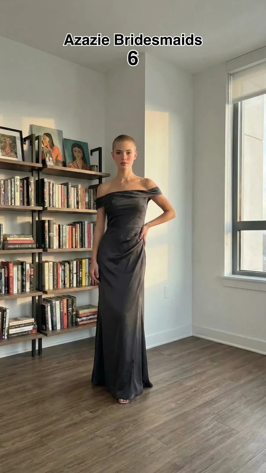 Azazie Bridesmaids dress 40 — try-on