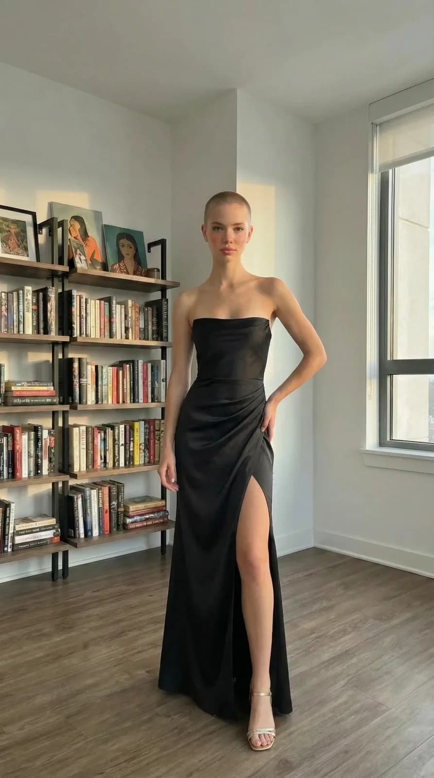 Azazie Bridesmaids dress 44 — try-on