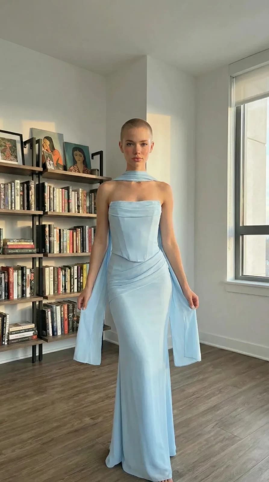 Azazie Bridesmaids dress 44 — try-on