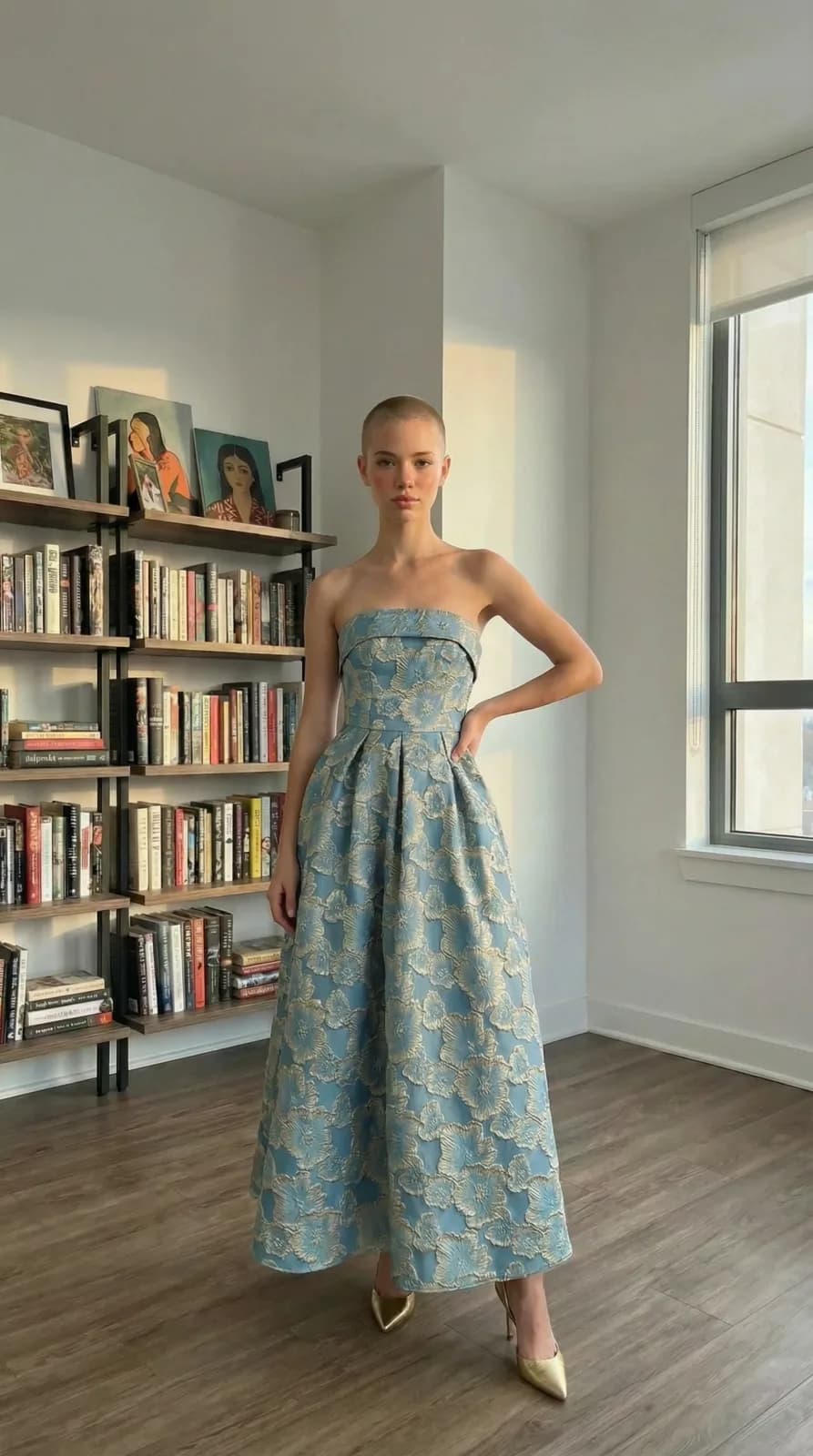 Azazie Bridesmaids dress 44 — try-on