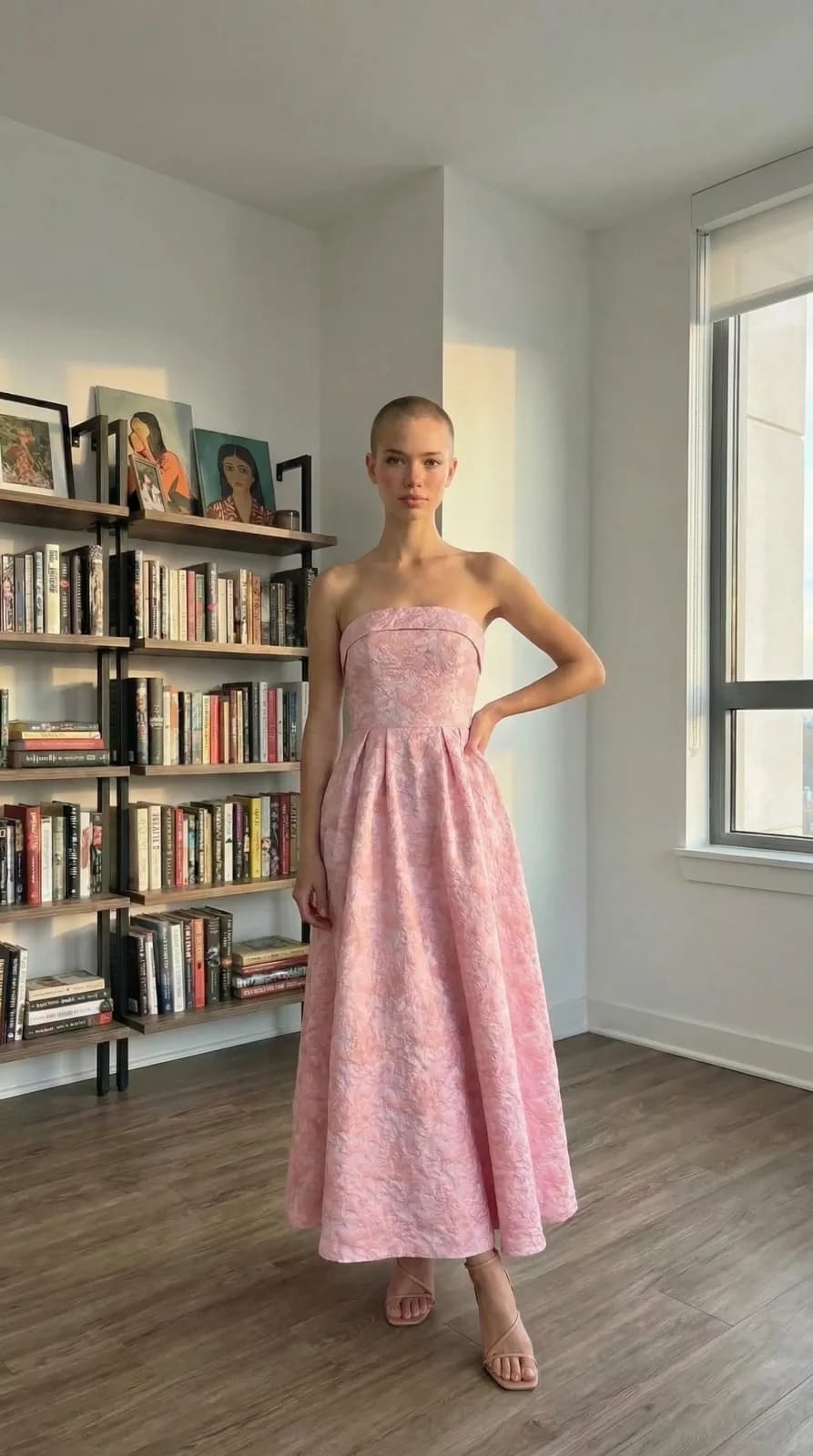 Azazie Bridesmaids dress 59 — try-on