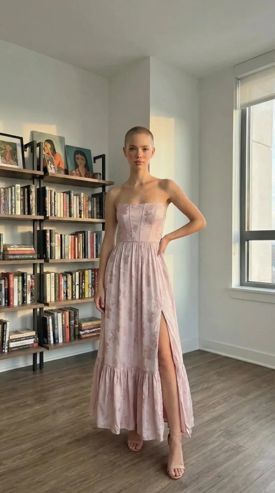 Azazie Bridesmaids dress 59 — try-on