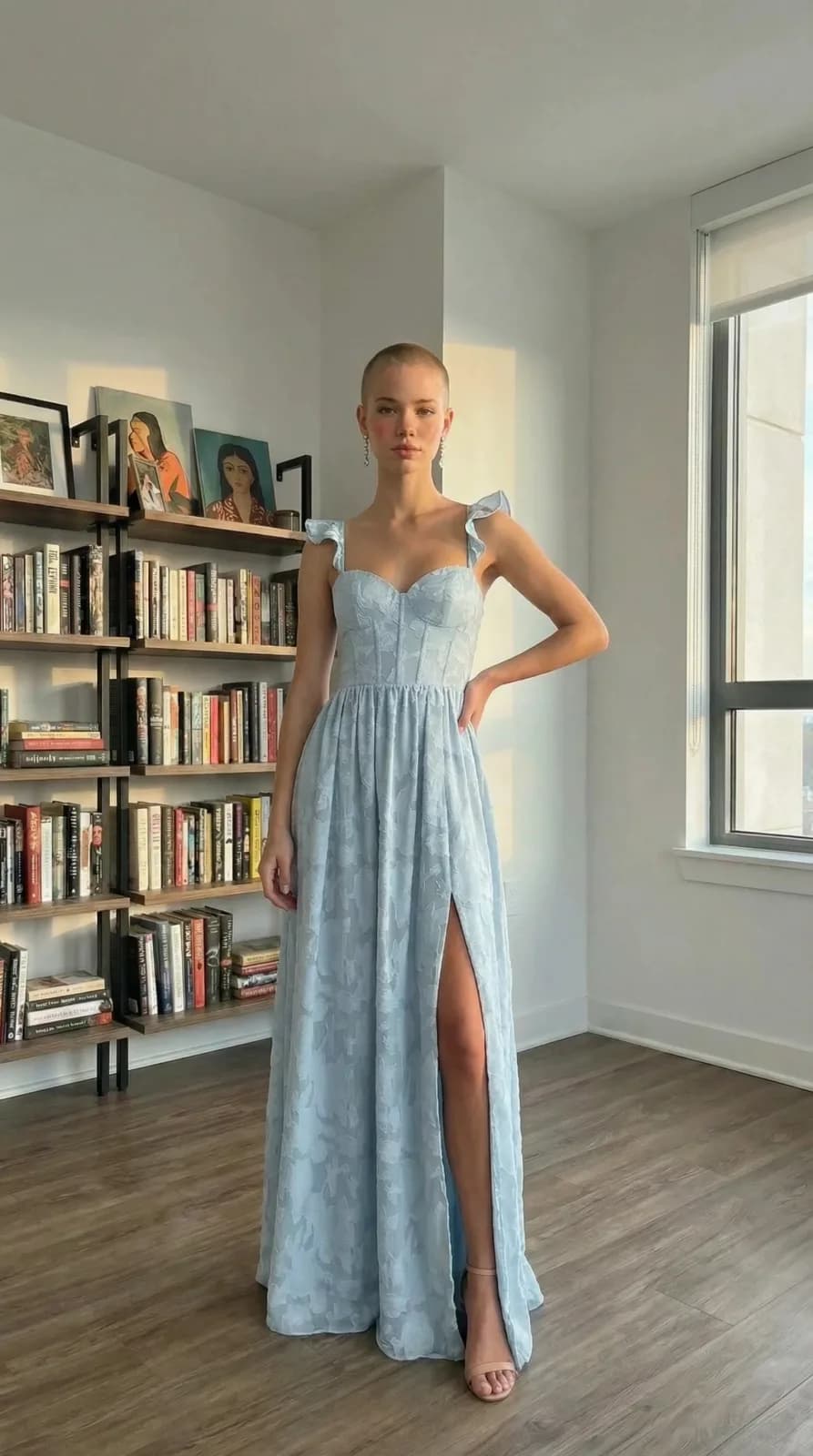 Azazie Bridesmaids dress 59 — try-on