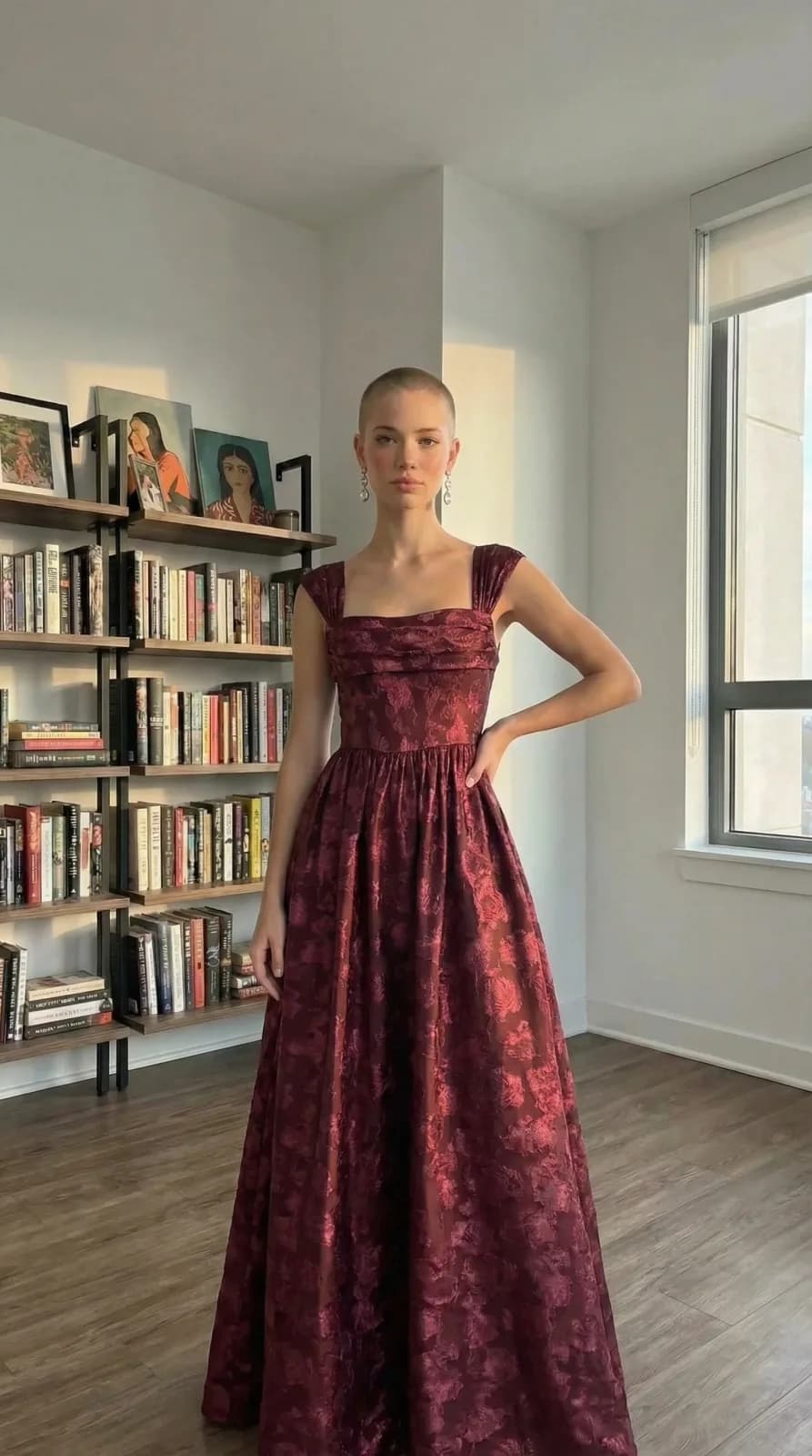 Azazie Bridesmaids dress 59 — try-on