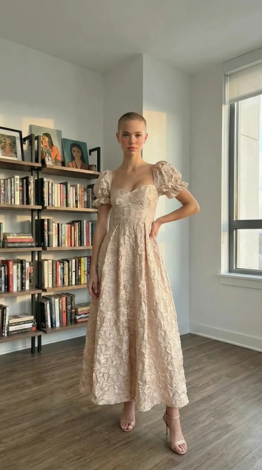 Azazie Bridesmaids dress 59 — try-on