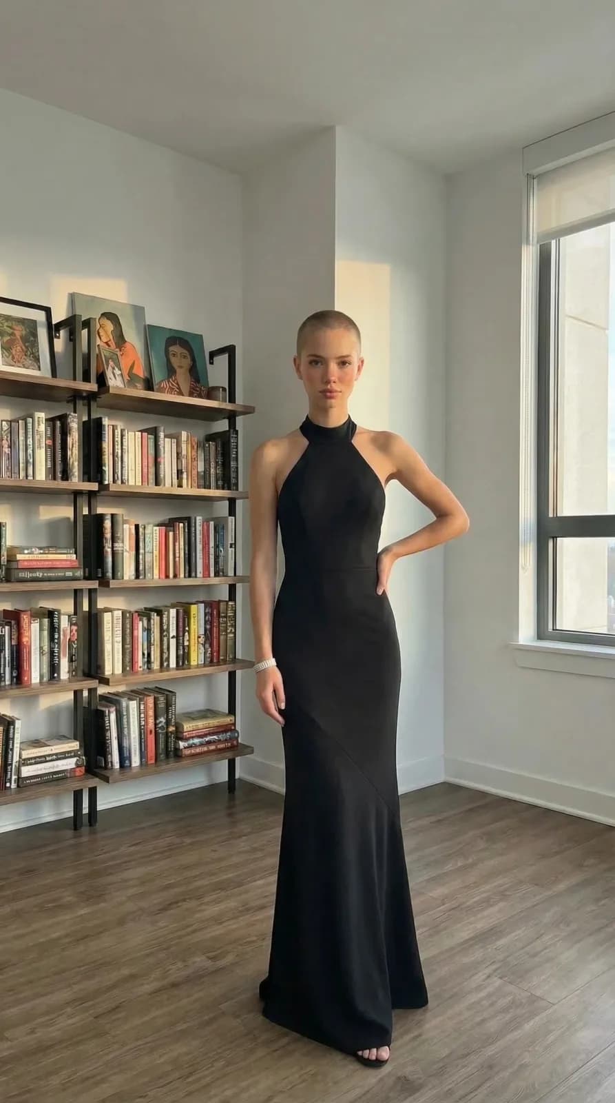 Azazie Bridesmaids dress 65 — try-on