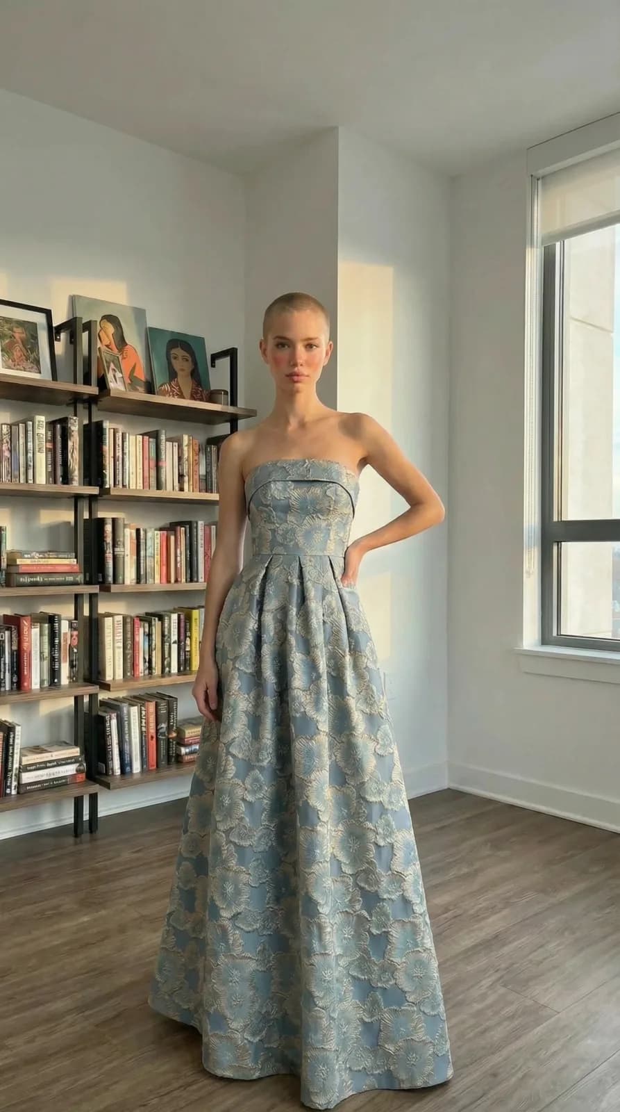 Azazie Bridesmaids dress 65 — try-on