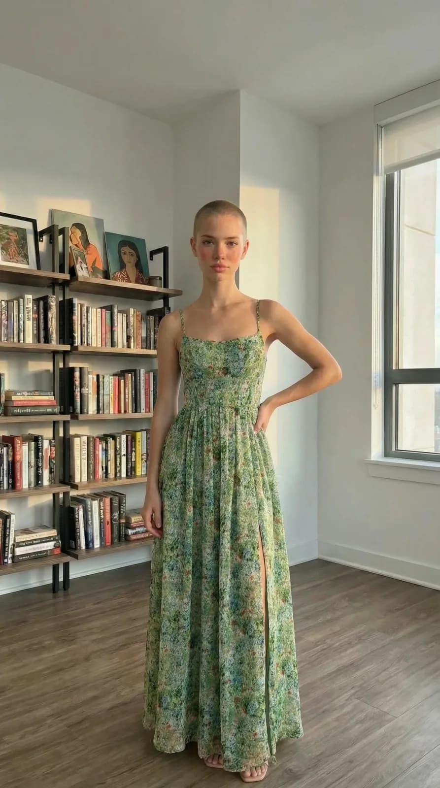 Azazie Bridesmaids dress 65 — try-on