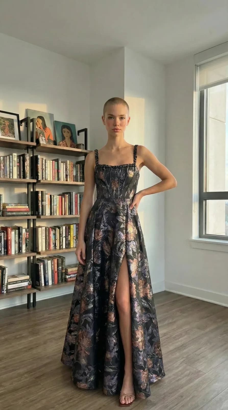 Azazie Bridesmaids dress 74 — try-on