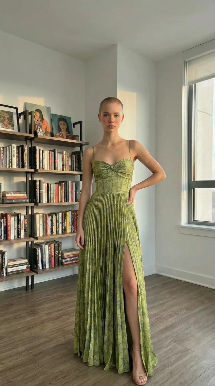 Azazie Bridesmaids dress 74 — try-on