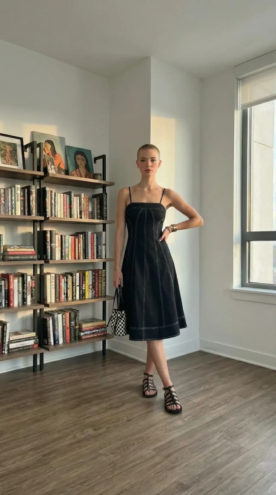 Anthropologie dress 10 — try-on