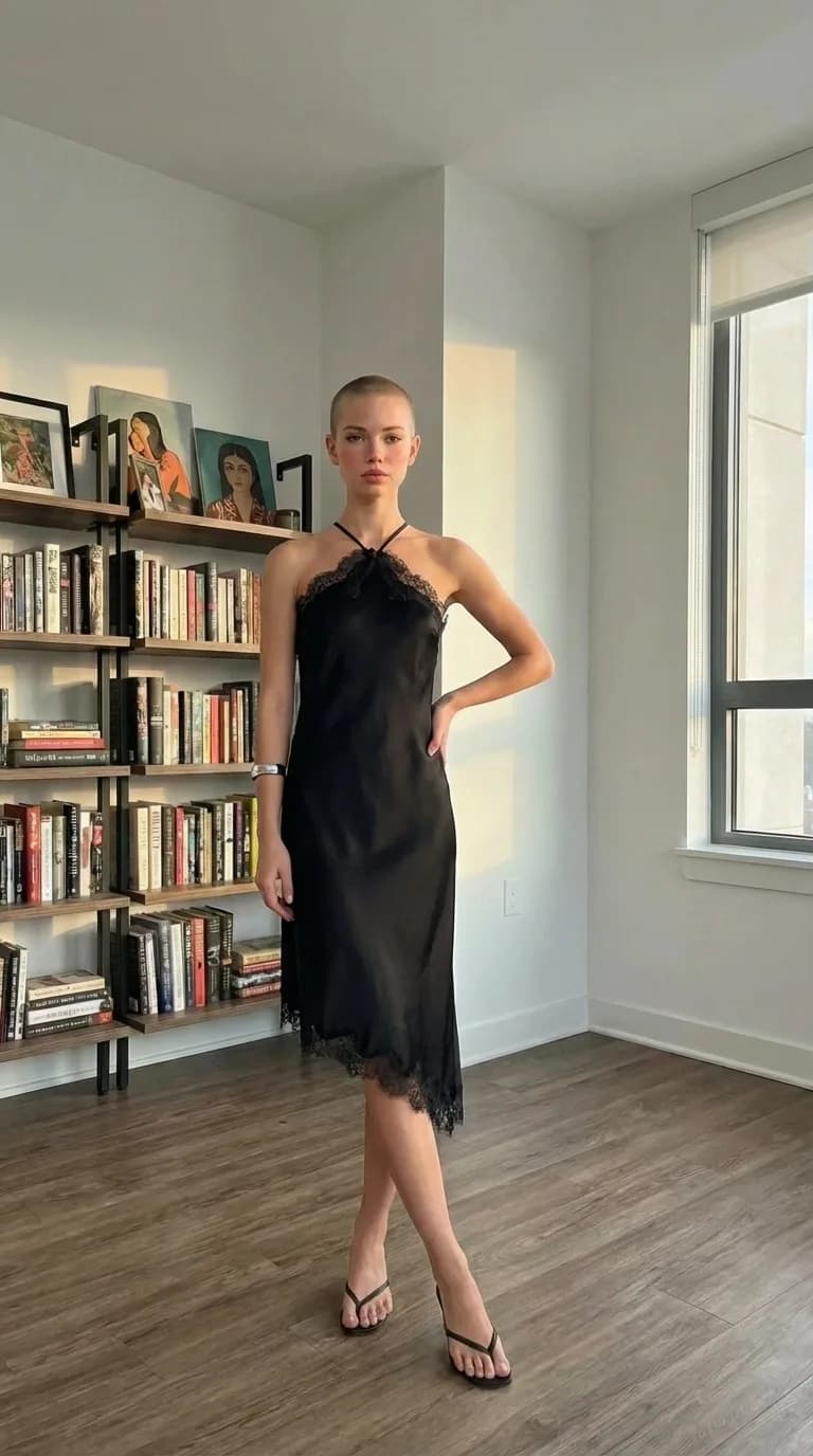 Anthropologie dress 10 — try-on