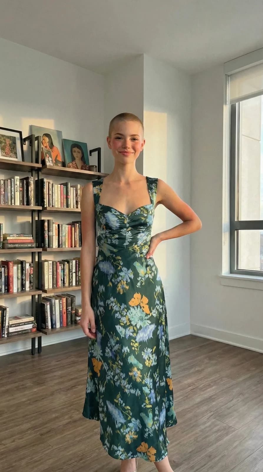 Anthropologie dress 12 — try-on