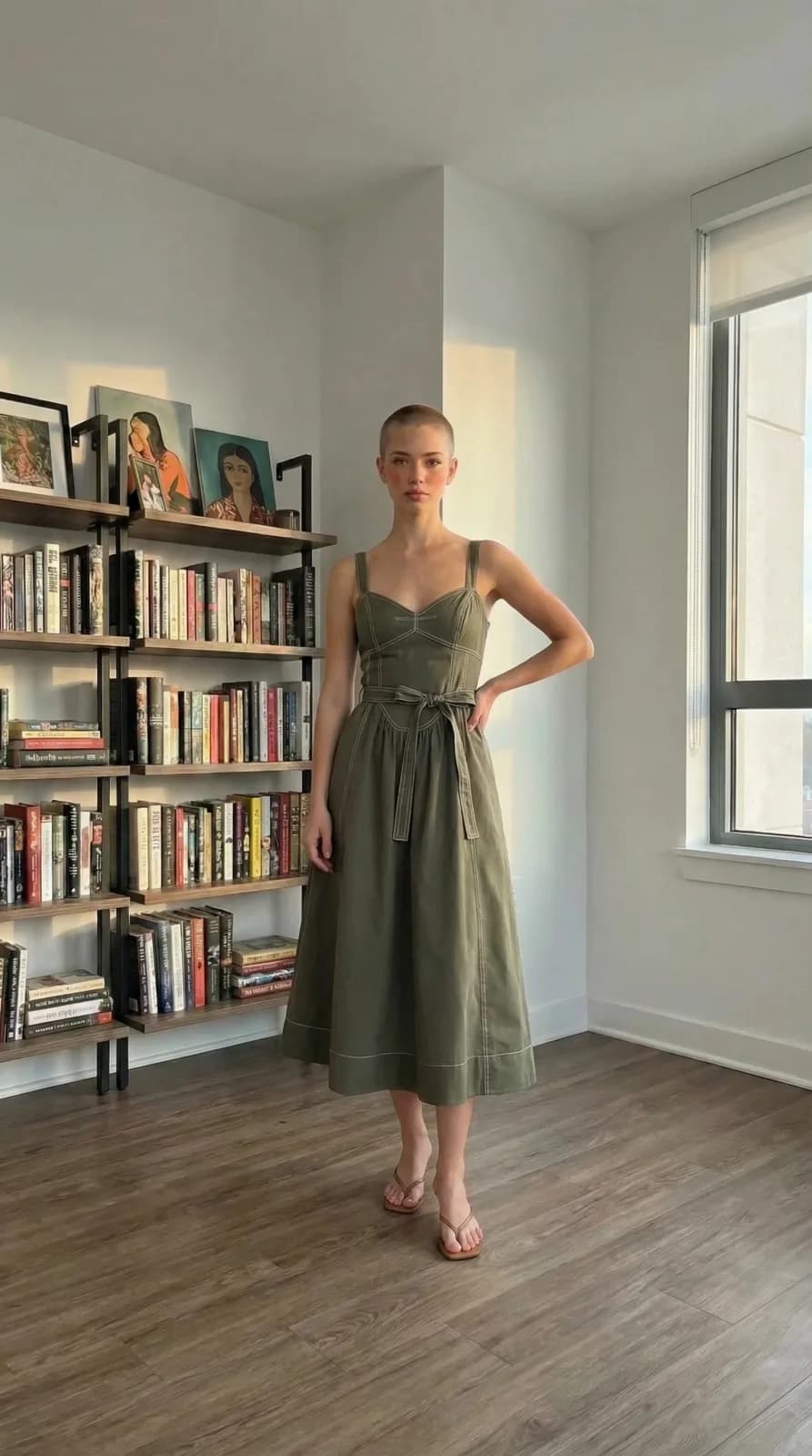 Anthropologie dress 12 — try-on