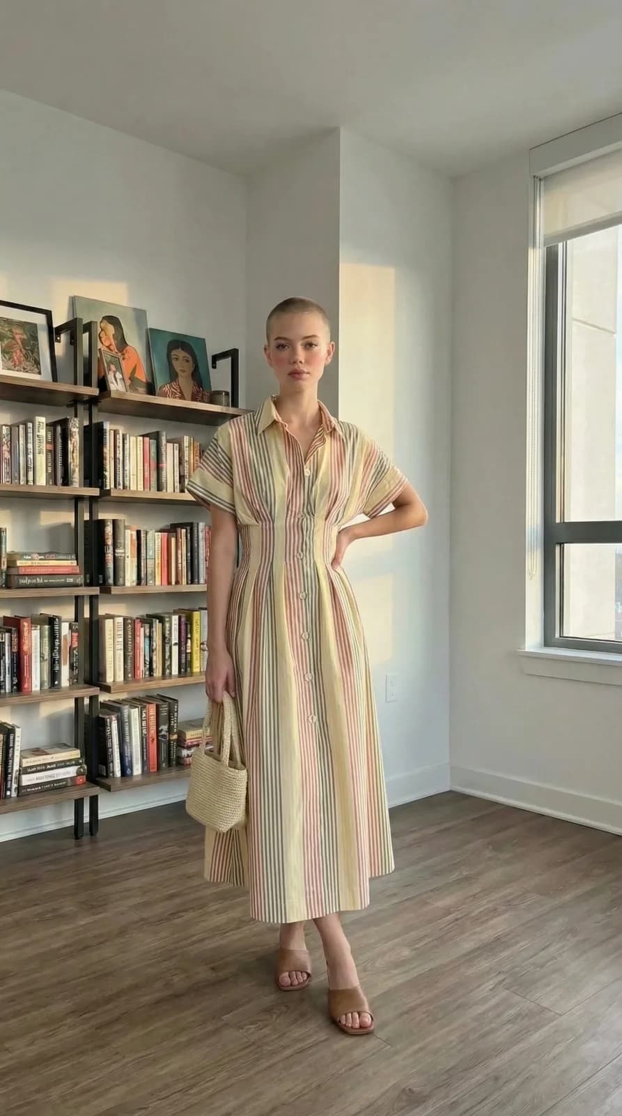 Anthropologie dress 13 — try-on