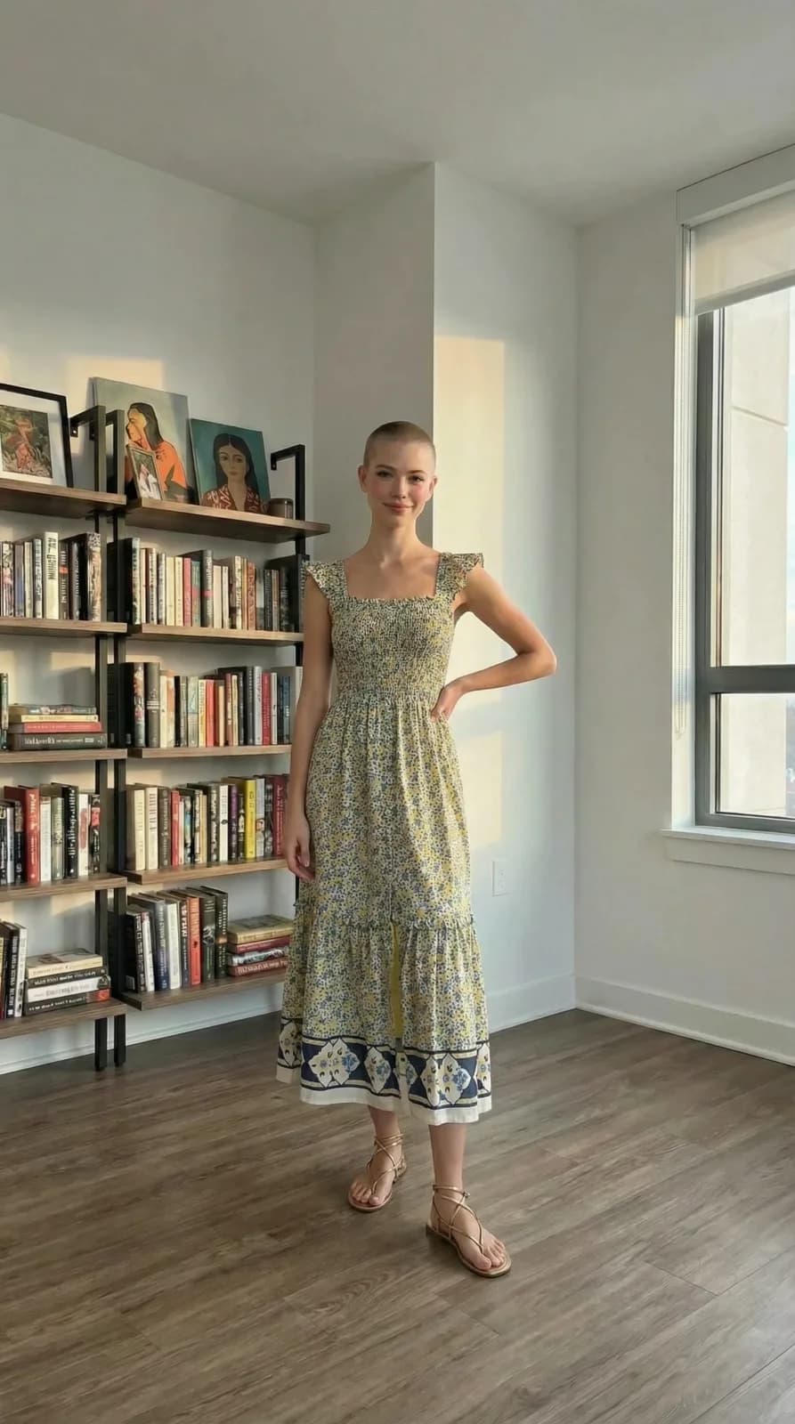 Anthropologie dress 13 — try-on